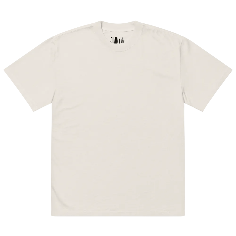 LETS HAVE COFFEE TEE (BONE + BLUE) product image (7)
