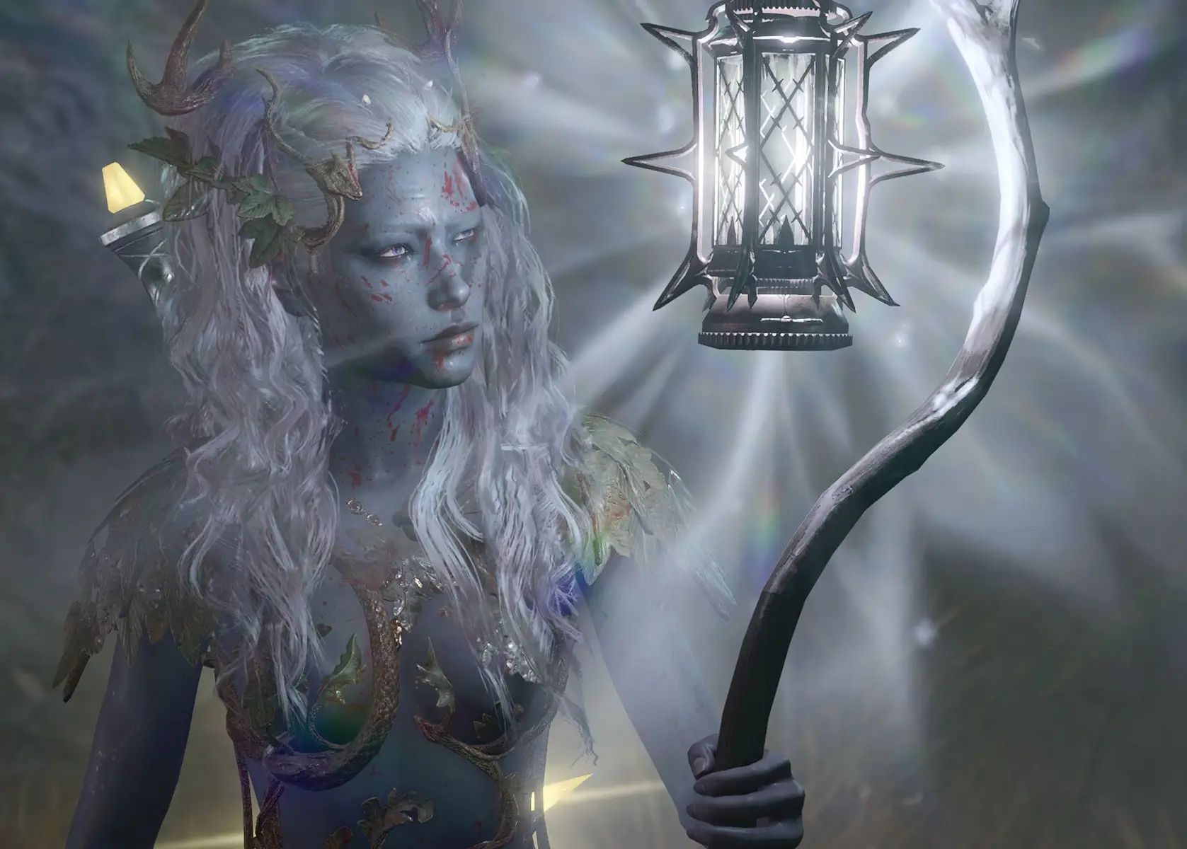 Just like, a thing of beauty. #baldursgate3 #bg3tav #druid #drow #bg3screenshots #twitch #streamer 