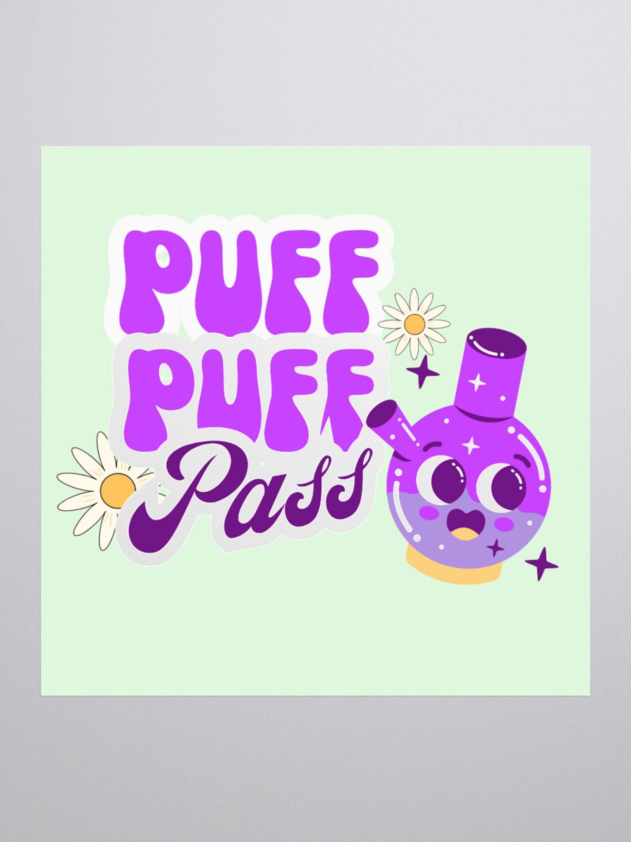 Puff Puff Sticker product image (3)