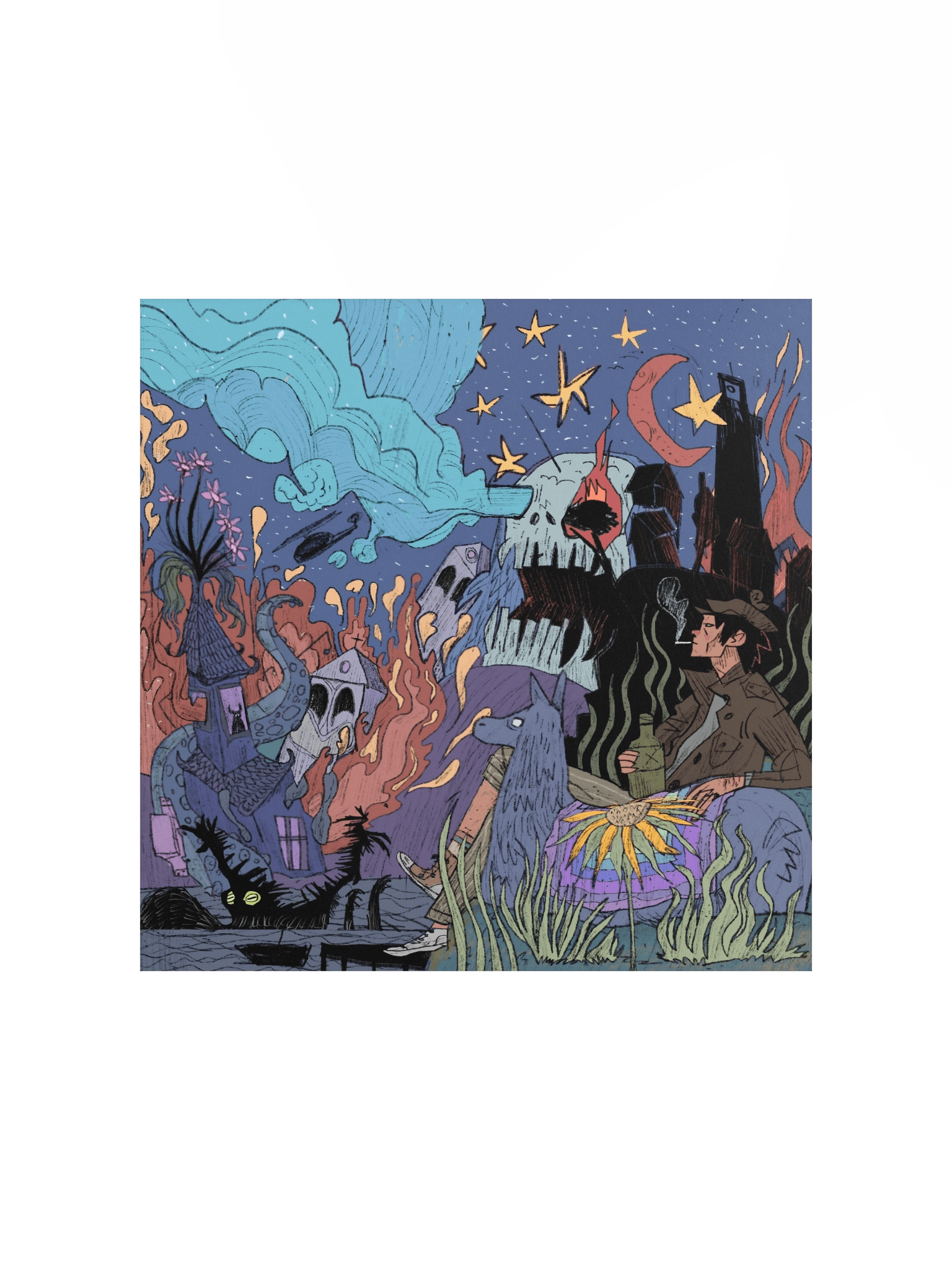 Llama Fantasy - Print product image (1)