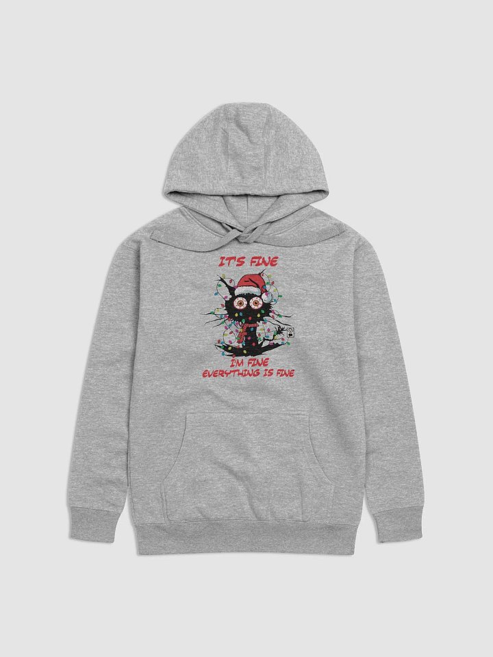 Festive 'IT'S FINE' Christmas Hoodie product image (1)