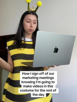 About to make 352672843 videos in the bee costume #beehiiv #newsletters #socialmediamanager 