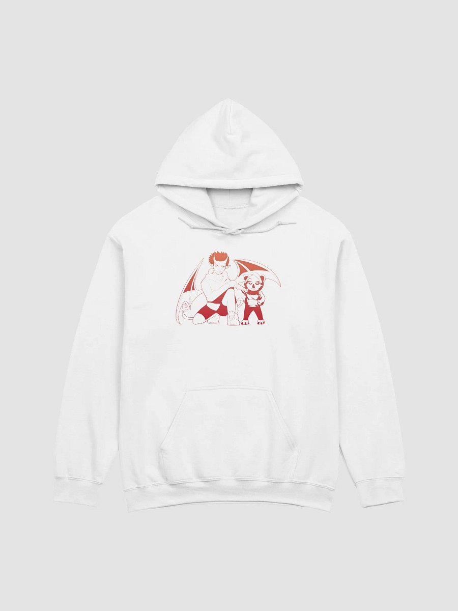 ISOL▲TION — S&J DUO — CLASSIC HOODIE — RED GRADIENT product image (2)