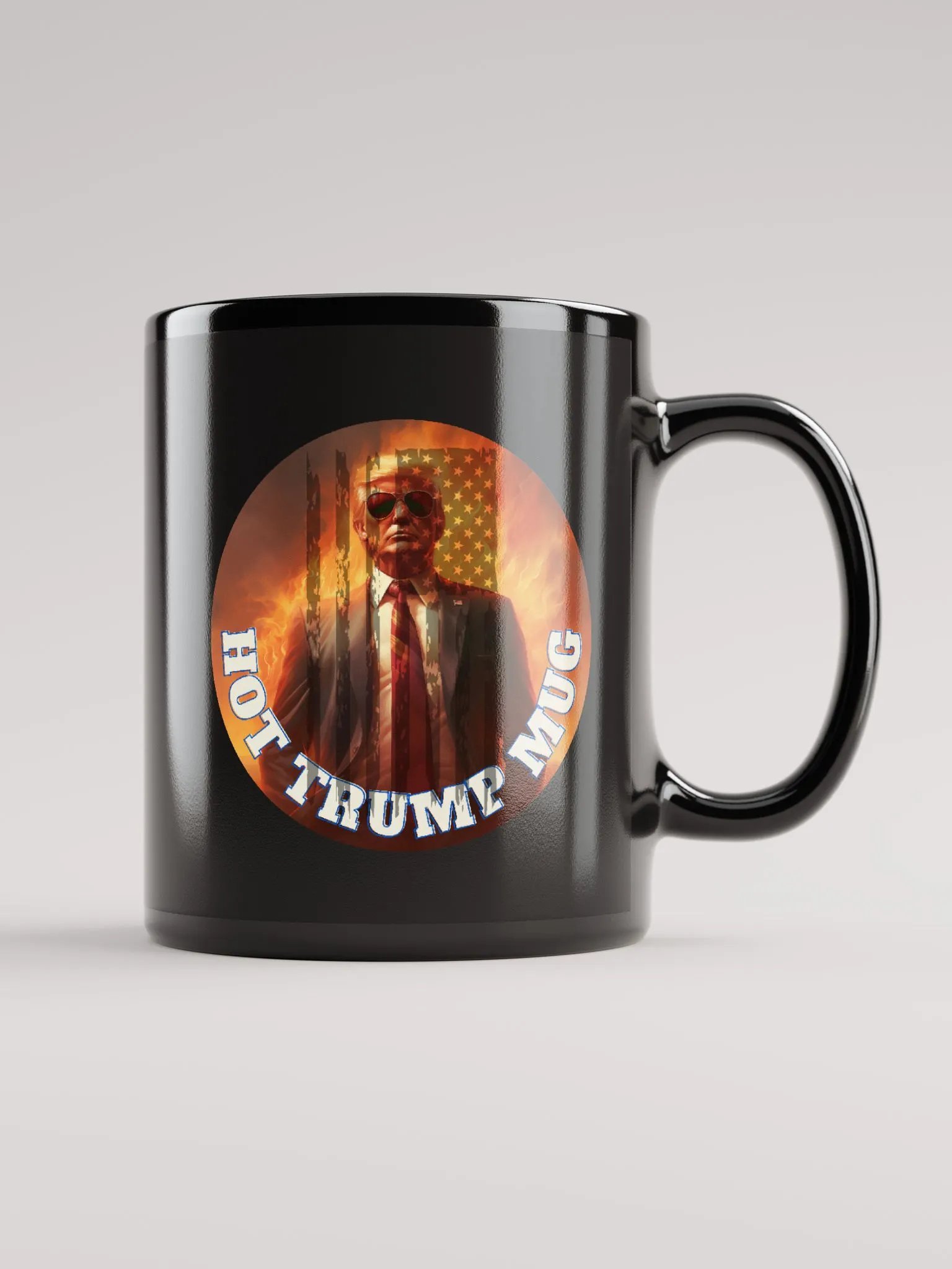 HOT TRUMP BLACK MUG product image (1)