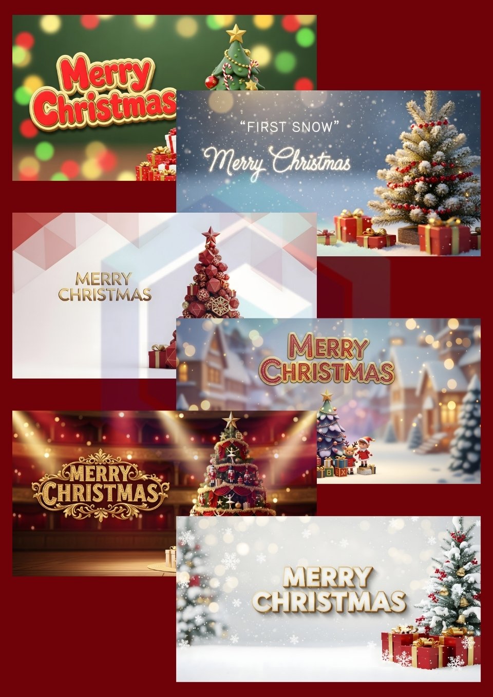 230 MERRY CHRISTMAS WISHING IMAGES BUNDLE WITH 60 FREE EXTRA WISHING IMAGES product image (2)