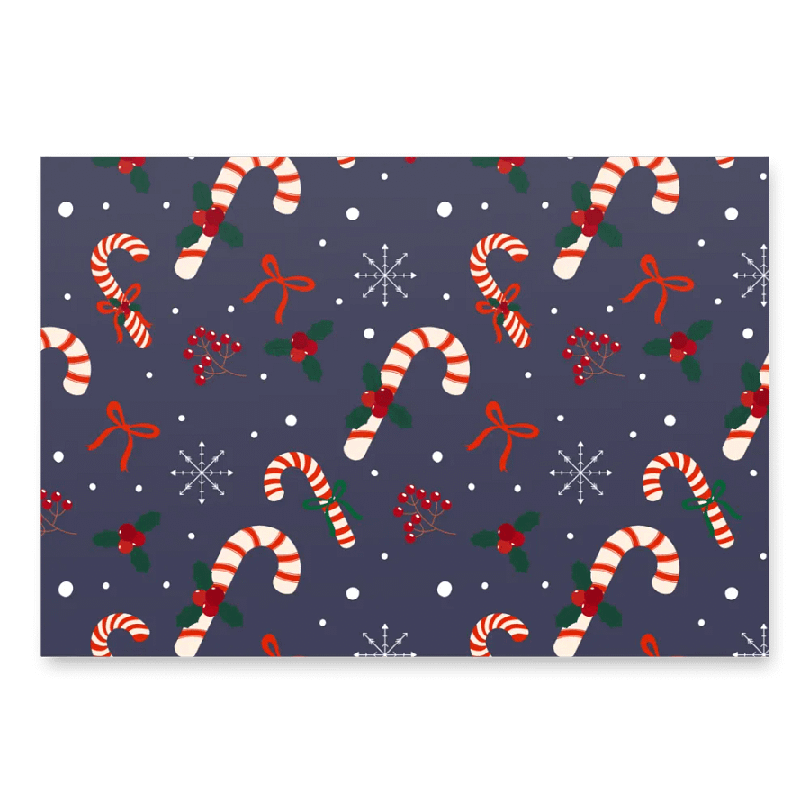 Candy Cane Dreams Wrapping paper product image (1)