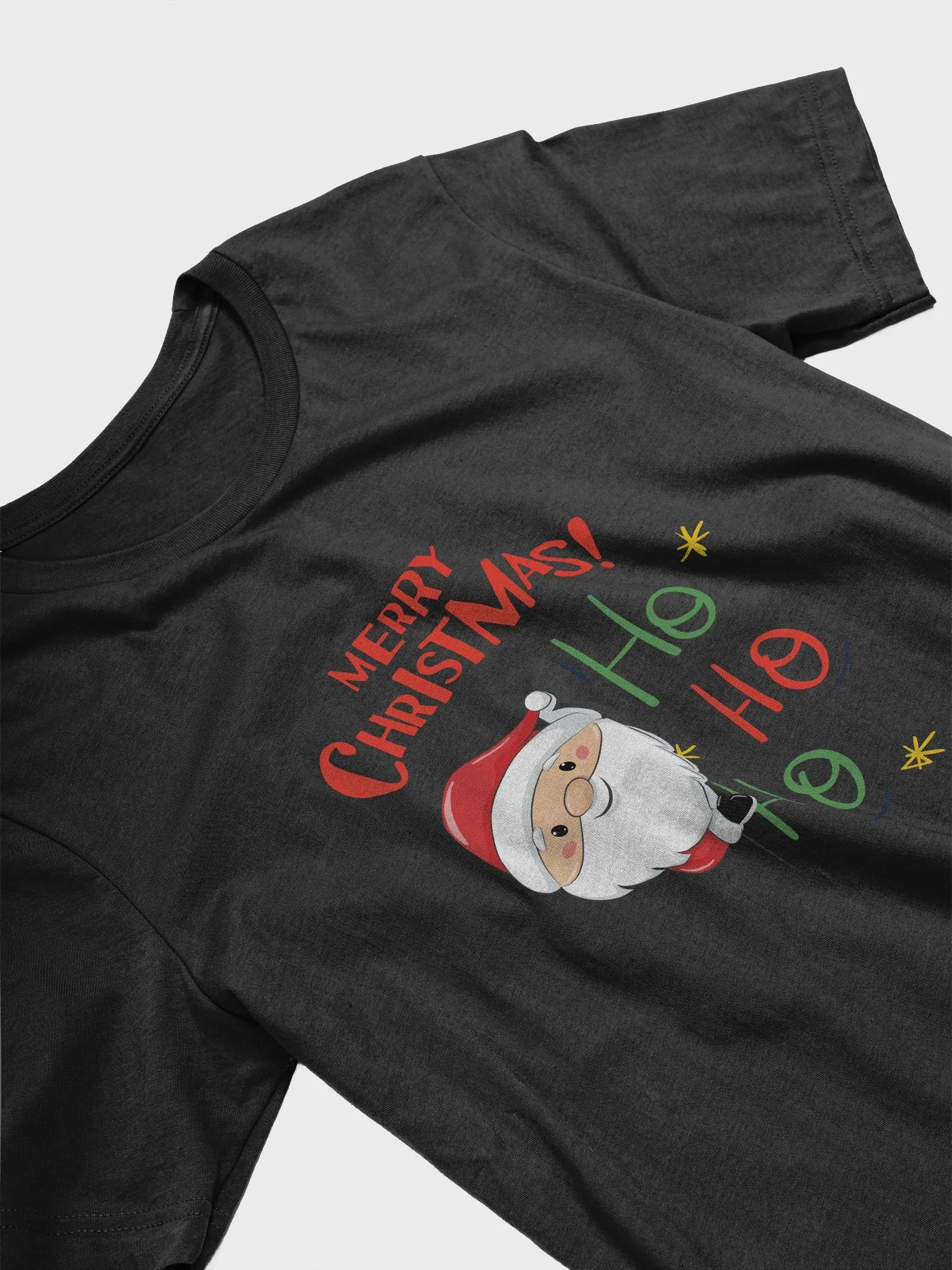 Cheerful Santa Merry Christmas T-Shirt product image (14)