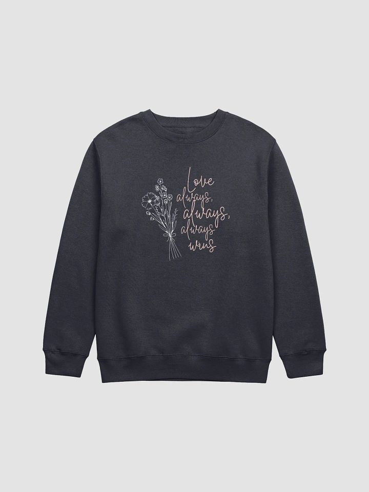 Love Wins Navy Crew Neck product image (1)