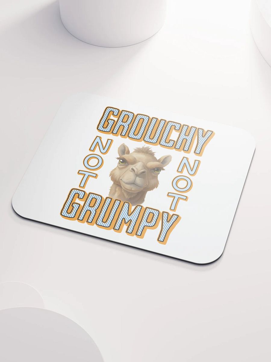 Grouchy Not Grumpy Camel Mouse Pad product image (3)