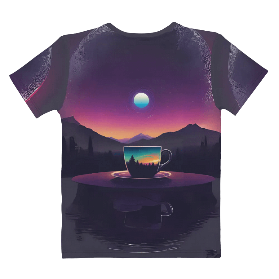 Coffee Sunset All Over Print T-shirt product image (8)