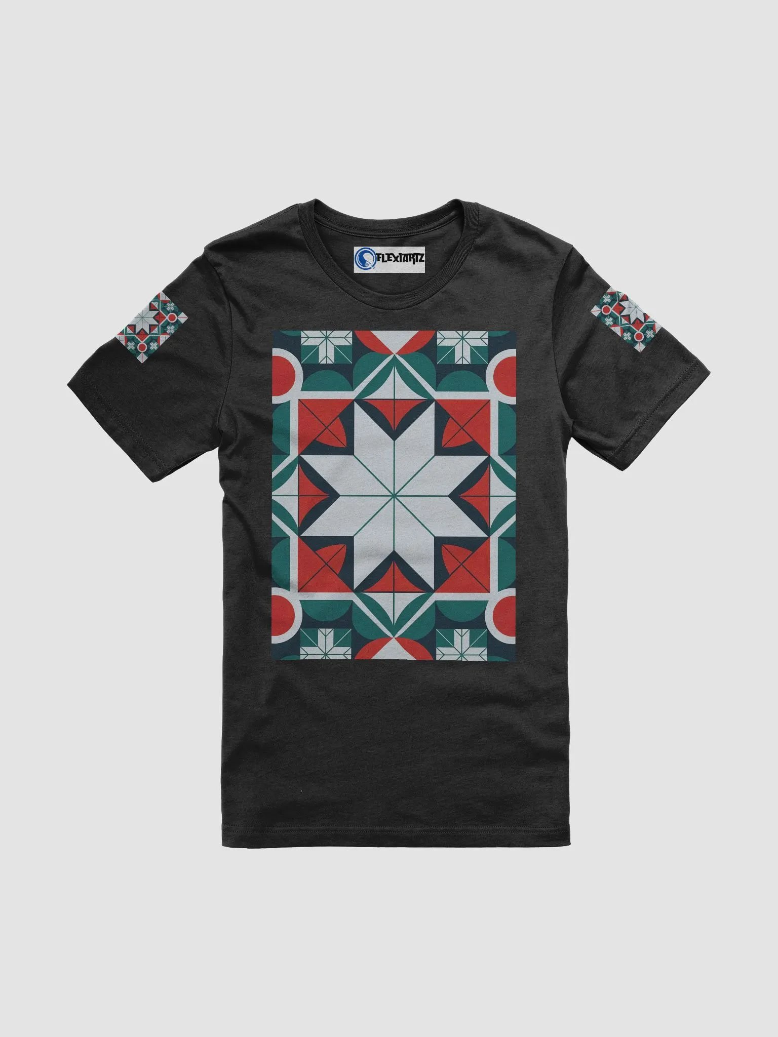 Christmas geometry Bella Canvas T-Shirt product image (1)
