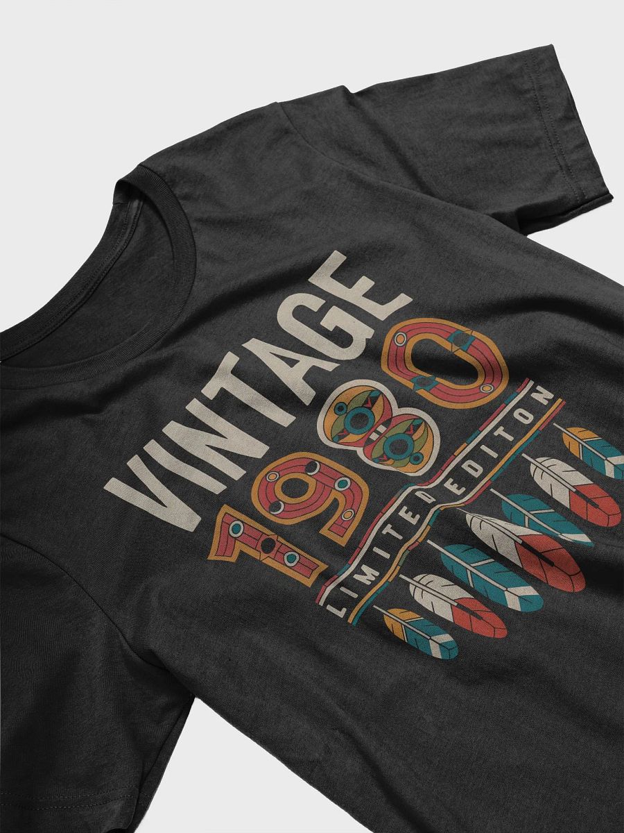 Vintage 1980 Native American Style Birthday Tee product image (4)