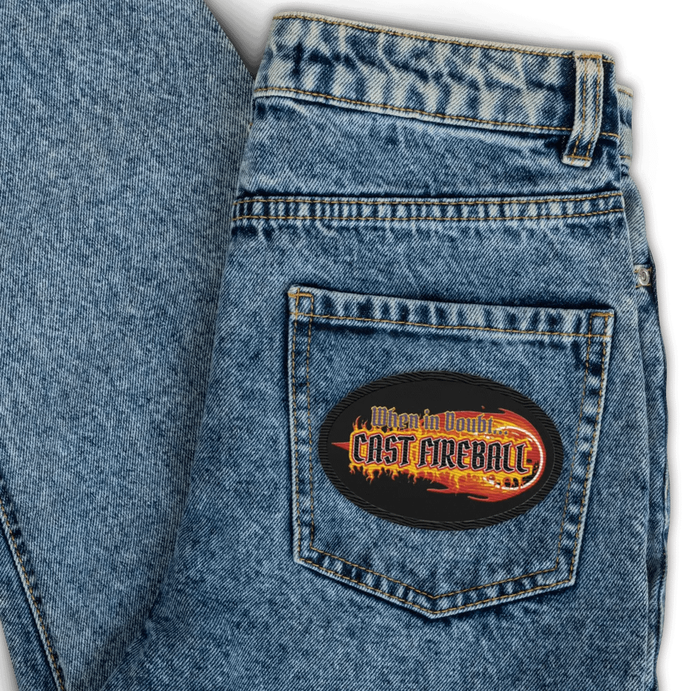 When in Doubt Cast Fireball Patch product image (7)