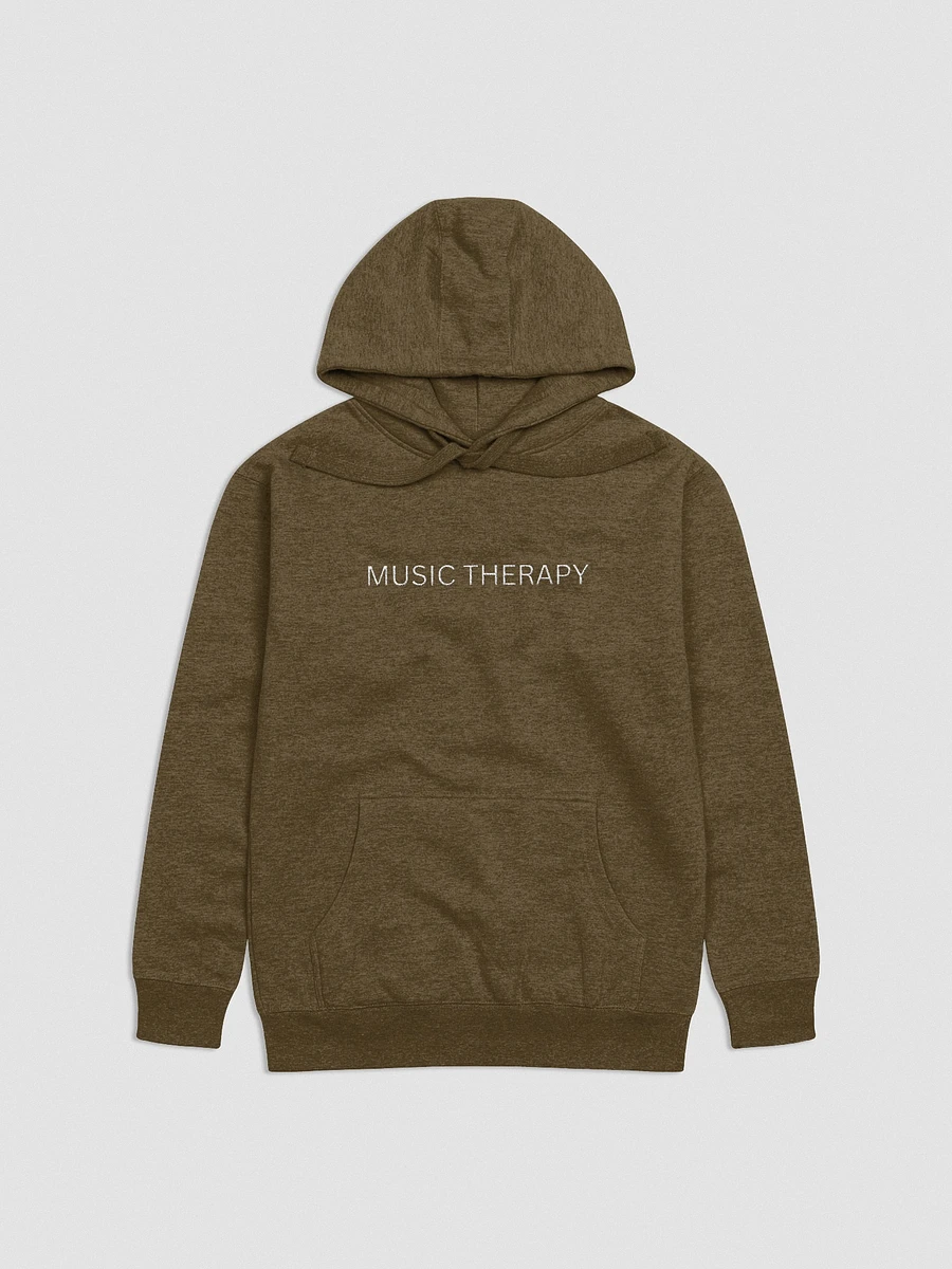 Music Therapy Hoodie - Military Green product image (1)