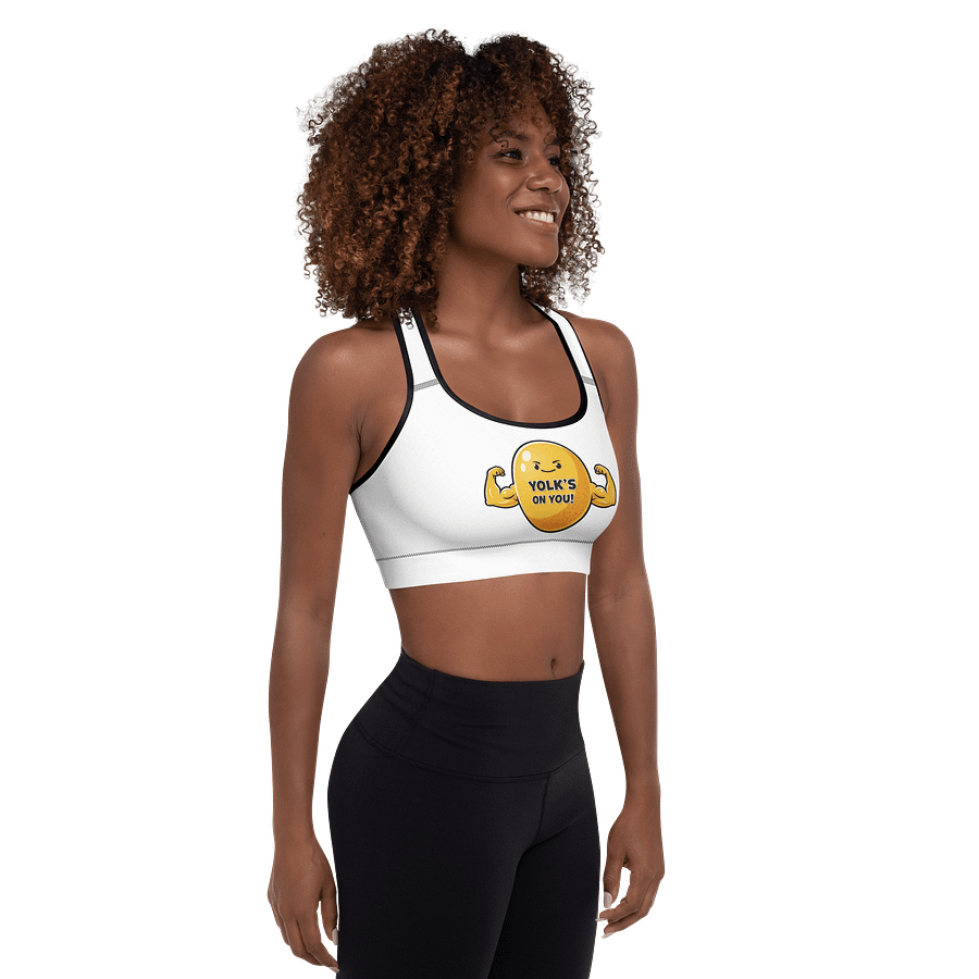Confident Yolk All-Over Sports Bra product image (9)