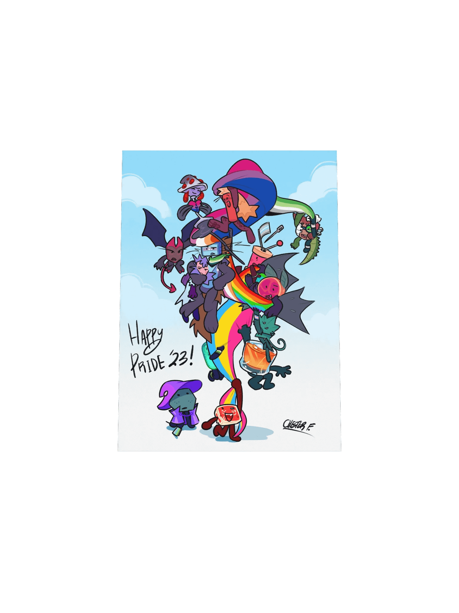 Objectified Pride 2023 Poster product image (4)