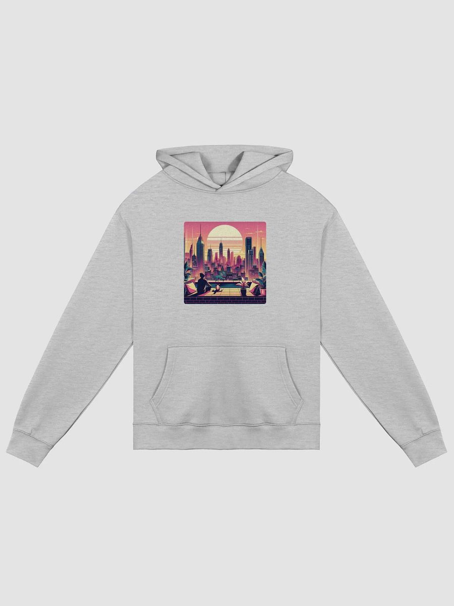Sunset Serenity Oversized Hoodie | AI Design citylight product image (2)