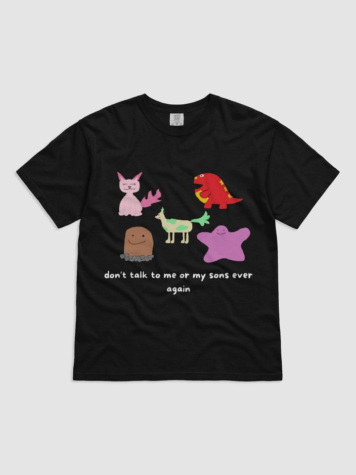 me or my sons T-shirt (white font) product image (9)