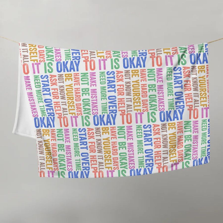 It's Okay Blanket product image (10)