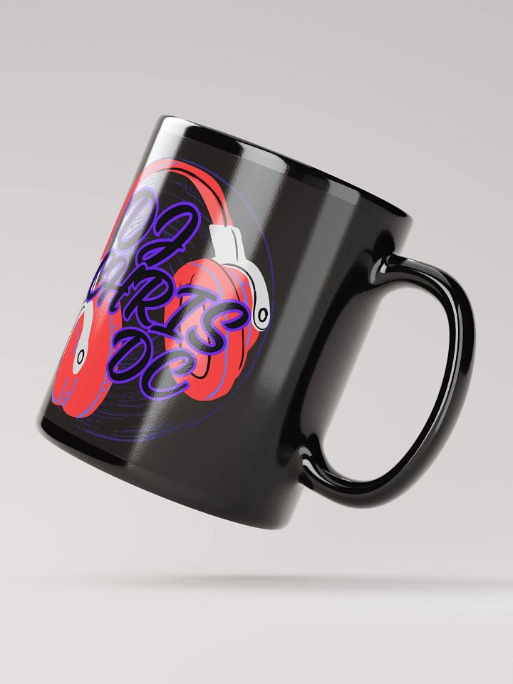 Black Mug With Red Graphic product image (2)