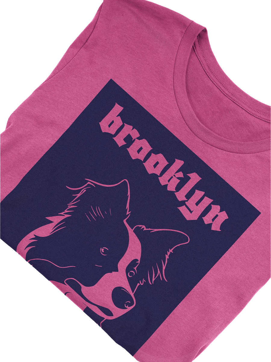 Brooklyn Border Collie Unisex Bella+Canvas Supersoft T-shirt product image (5)