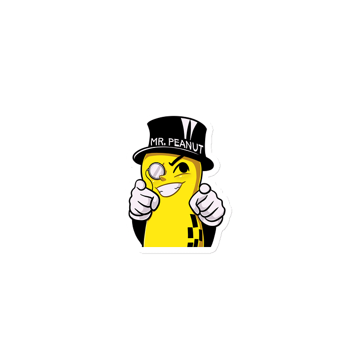 P3ANUT Sticker product image (1)