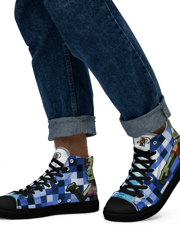 Patient PixelZ High Tops (Pixel Ocean) Mens product image (10)