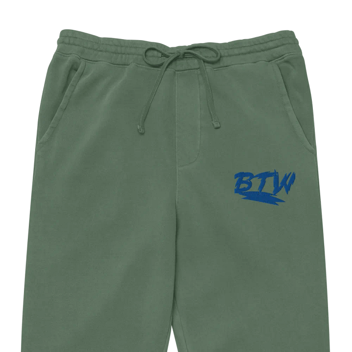 BTW Womens pigment dyed joggers product image (2)