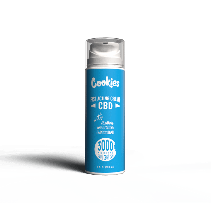 Cookies - CBD/CBG/CBN Cream 4oz 3000mg (1:1:1) w/ Menthol + Aloe Vera + Arnica - 6ct Pop Box product image (1)
