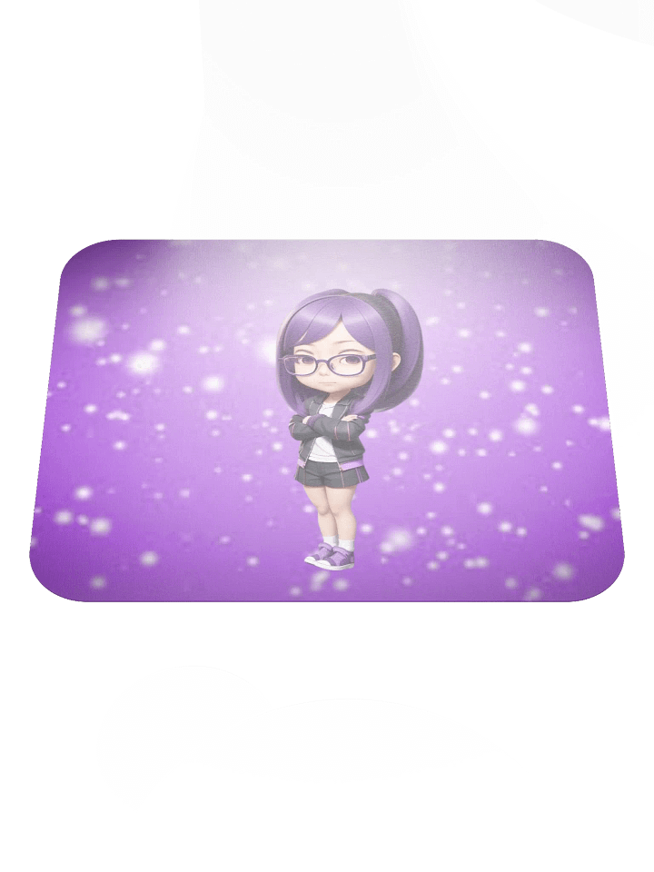 (Purple CHIBI) K Classic Mouse Pad product image (1)