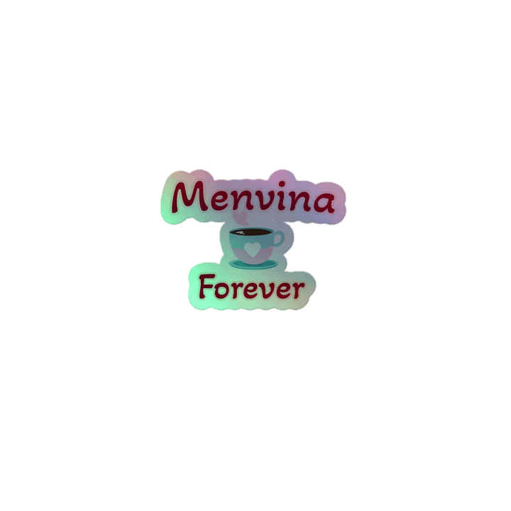 Menvina Forever Holographic Sticker Sheet product image (1)