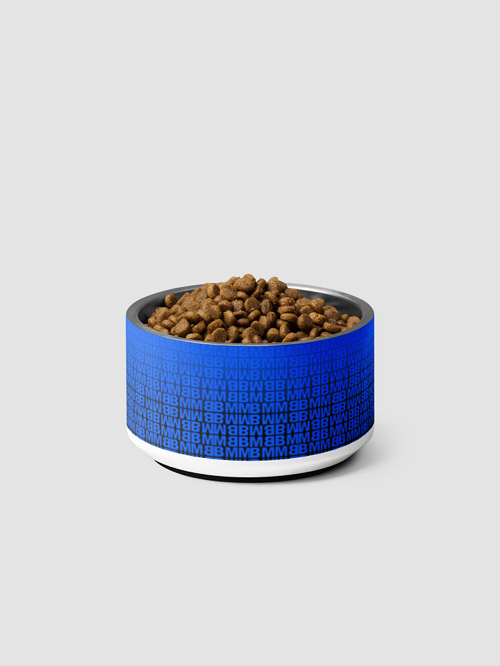 Blue Man Fans Hand & BMMB Loop Print Pet Bowl product image (2)