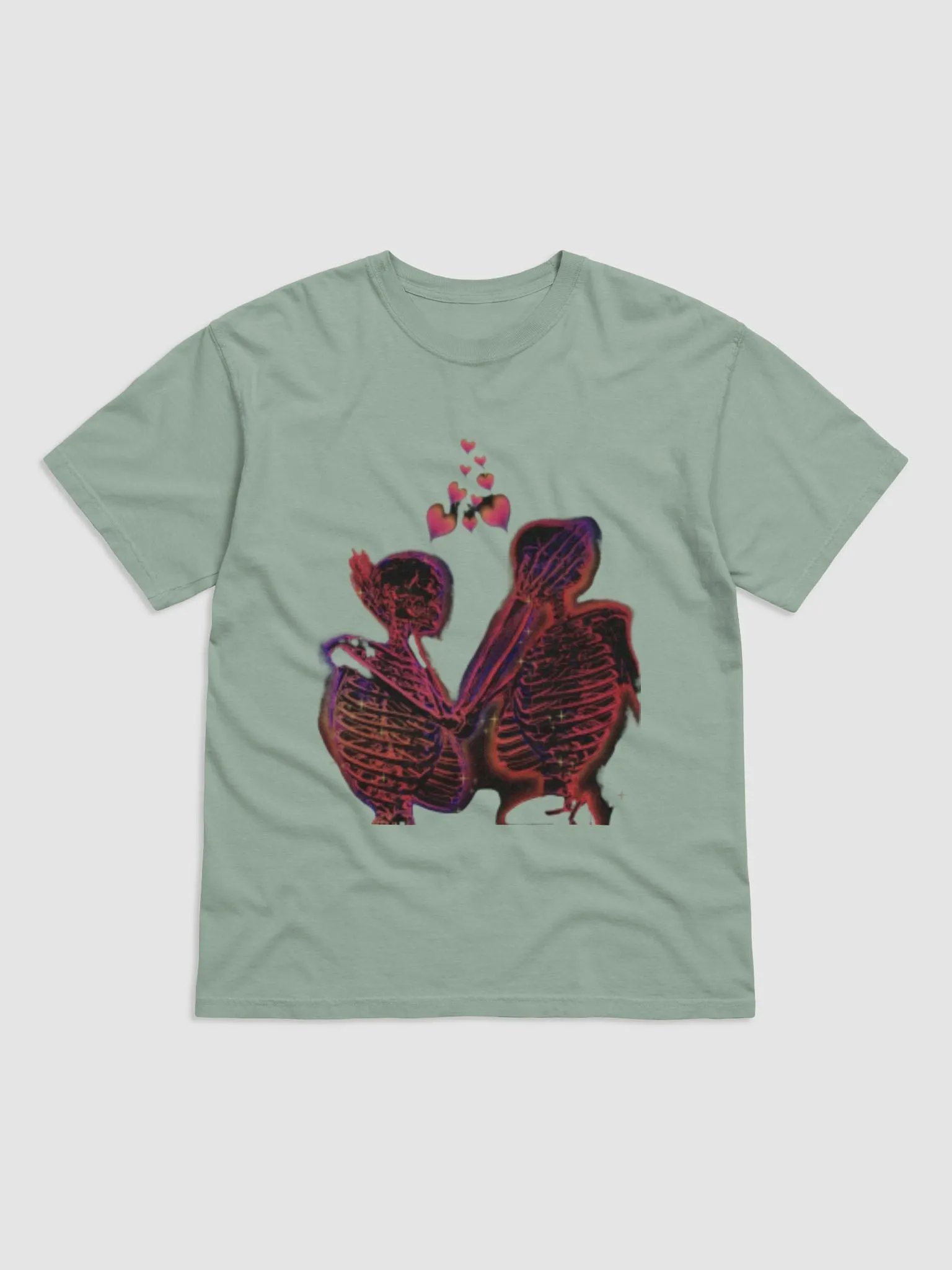 Ethereal Embrace Skeleton T-Shirt product image (17)