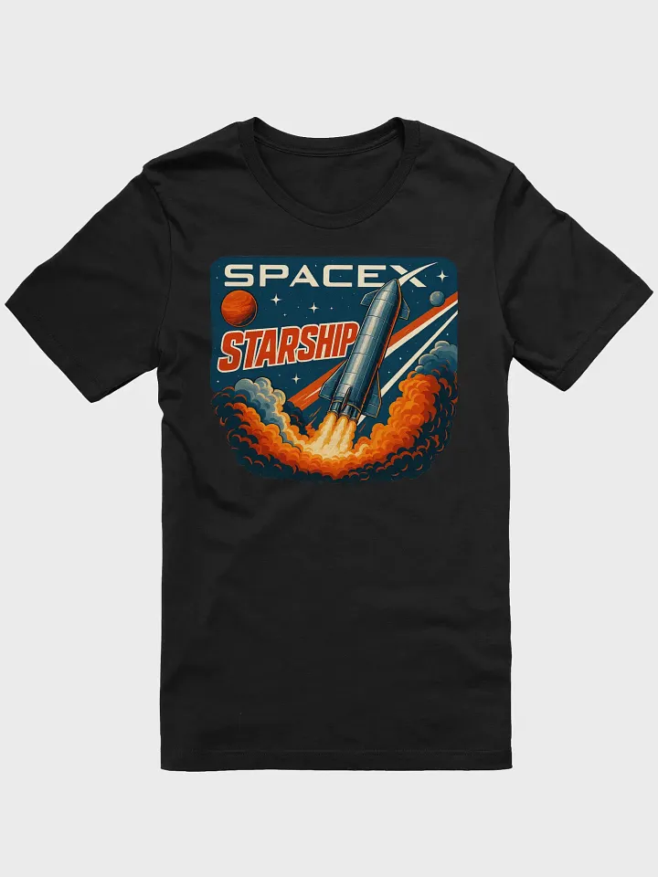 SpaceX Starship Retro Shirt product image (1)