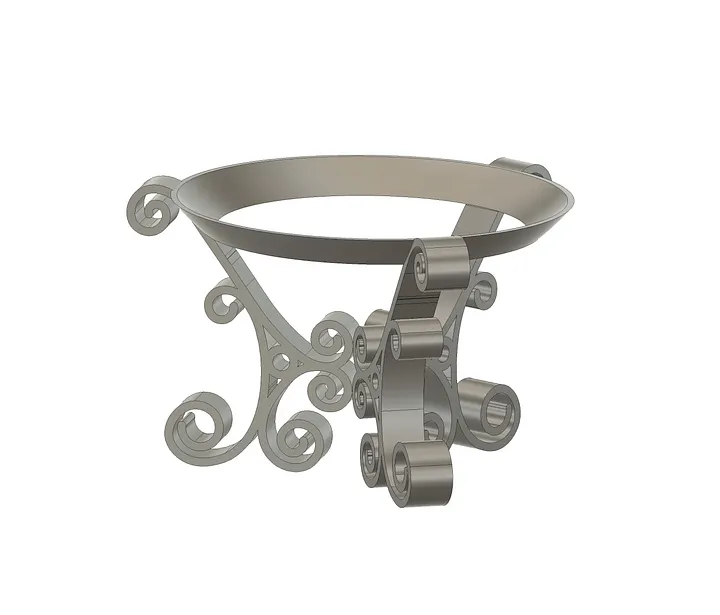 Madame Leota Crystal Ball Stand 3D Model product image (1)