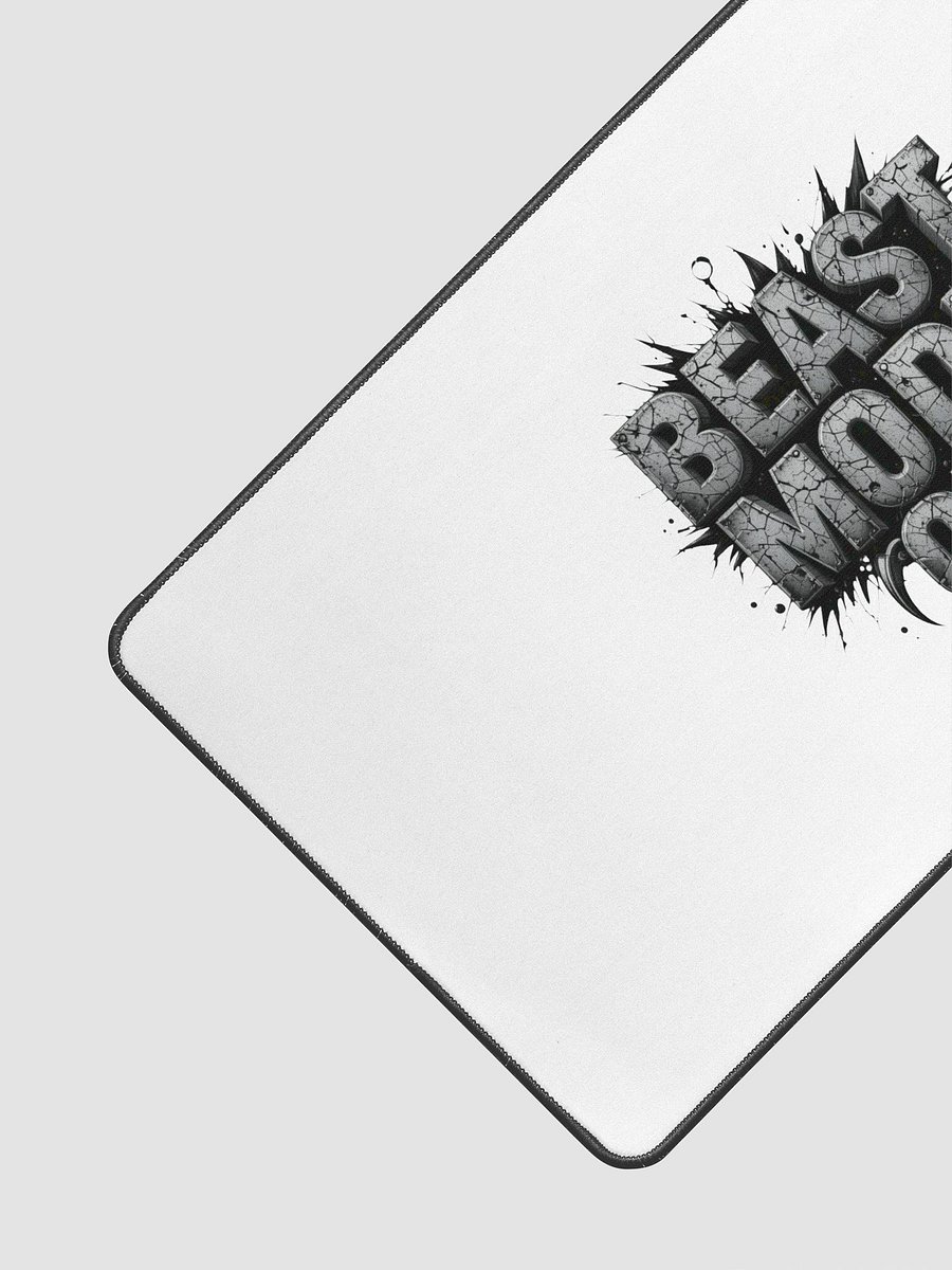 BEAST MODE ON Desk Mat 15.5" x 31.5" product image (3)
