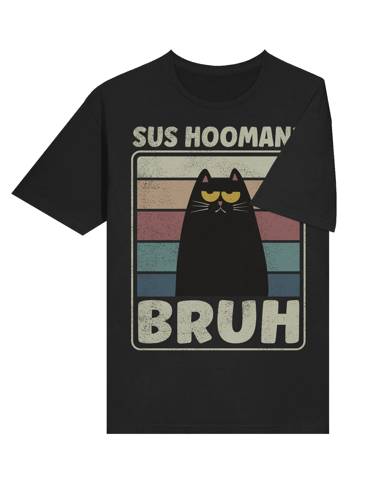 Bruh Cat SUS HOOMAN T-Shirt product image (36)