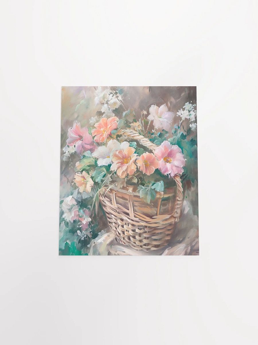 Bountiful Blooms Basket Poster product image (4)