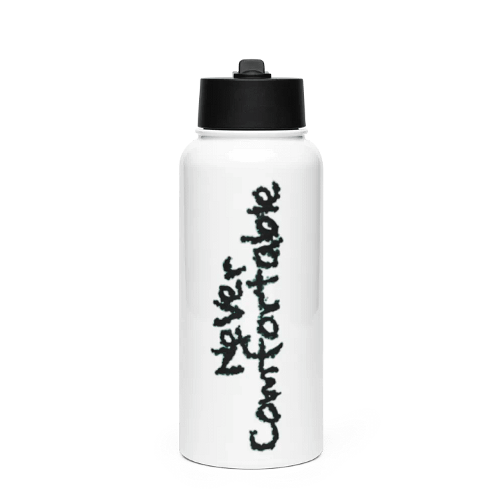 NEVER COMFORTABLE WATER-BOTTLE - V.BLACK product image (1)