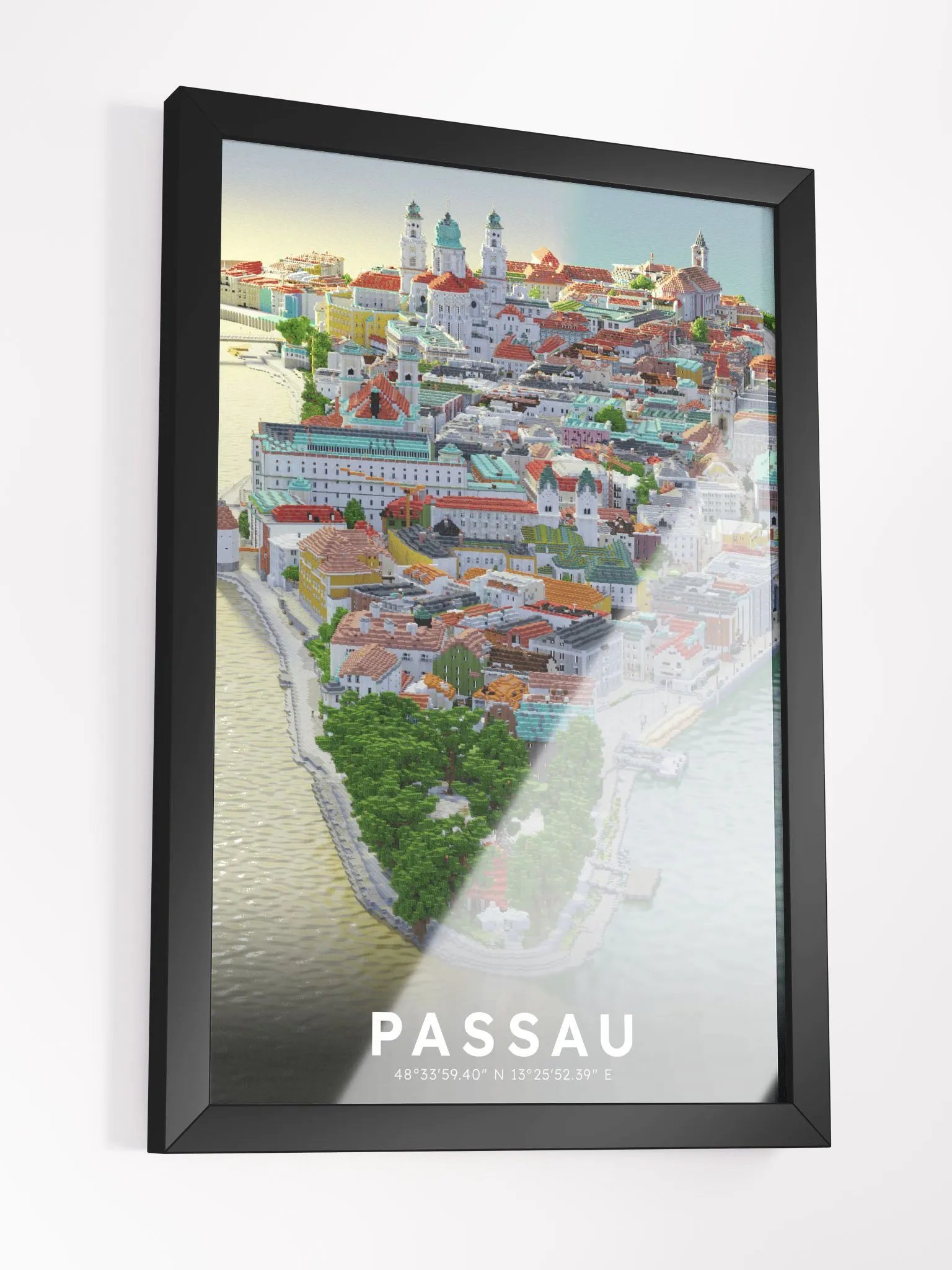 Framed Passau poster product image (3)
