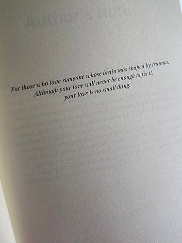 I hope this book has found its way to the right people 💙🫶🏻