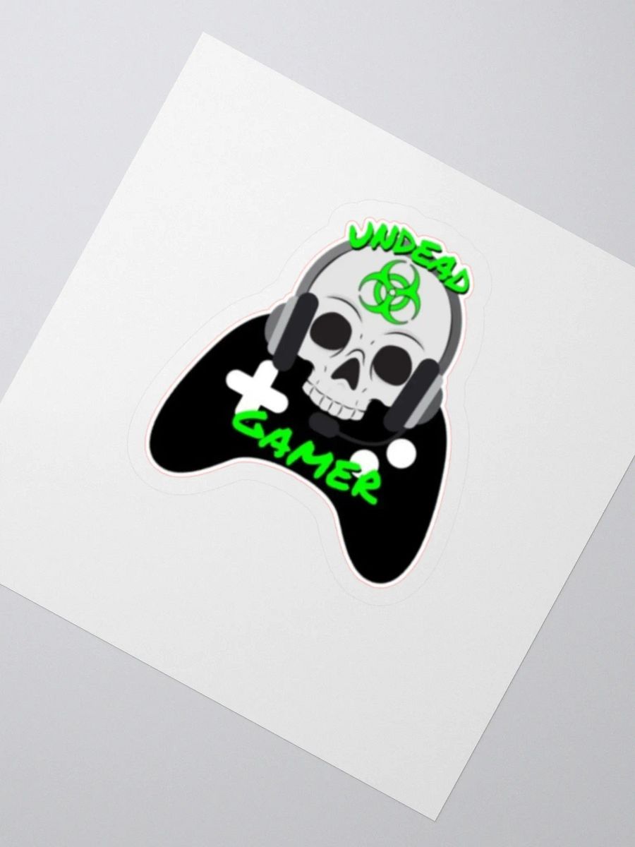 Undead Gamer Kiss Cut Stickers product image (2)