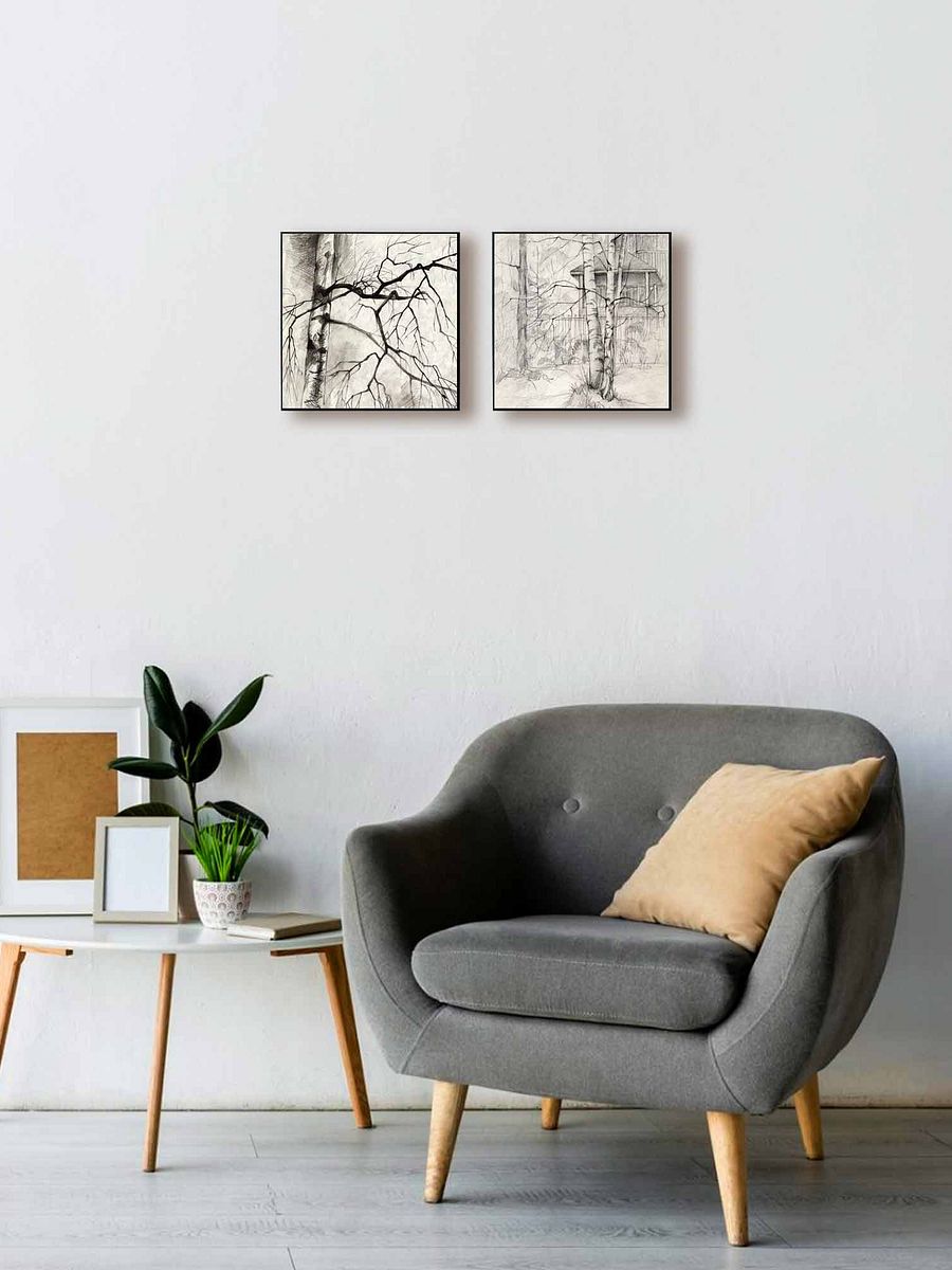 Birch Whispers Canvas - Birches product image (5)