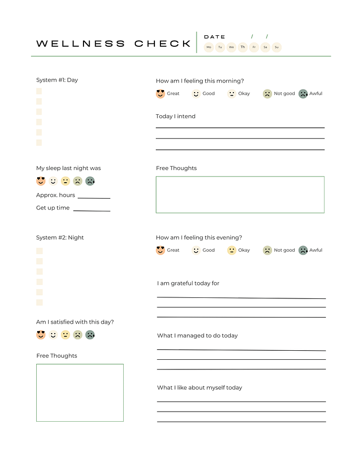 Wellness Journal & Planner product image (2)