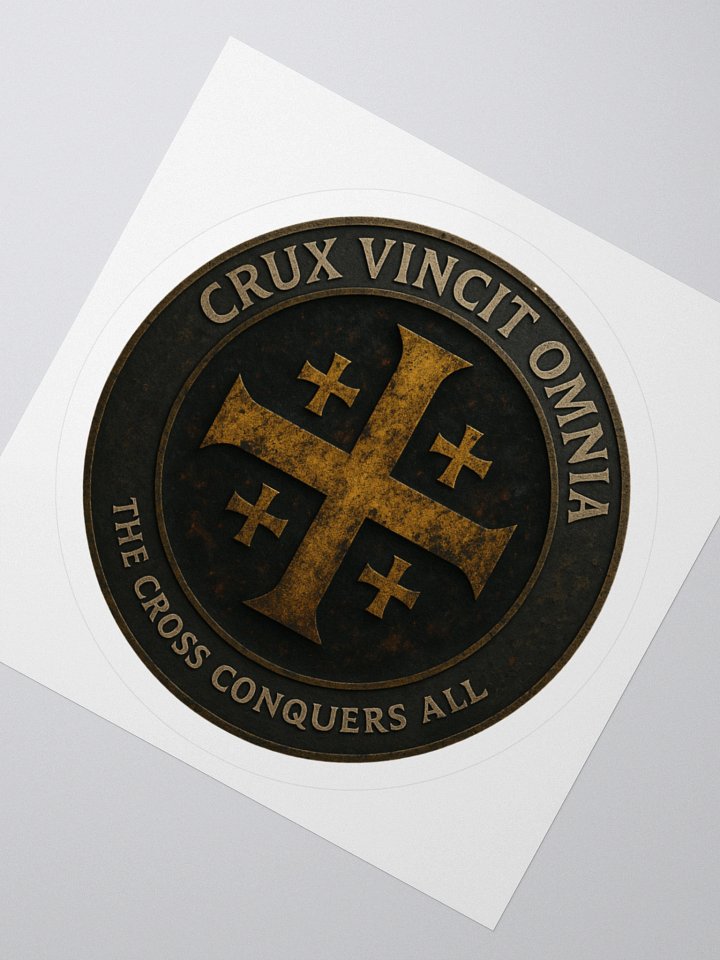 Crux Vincit Omnia sticker product image (4)