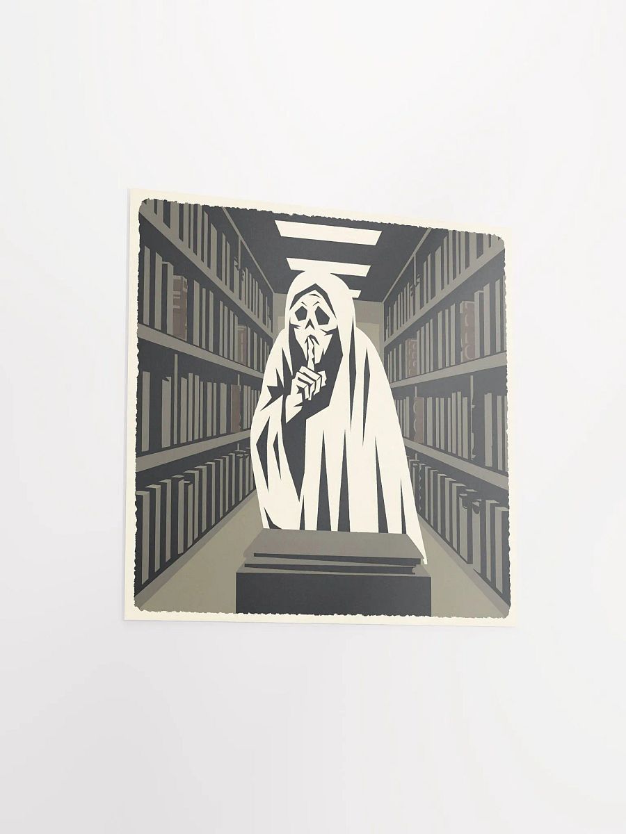 The Archivist of Silence: A Phantom’s Vigil in the Halls of Forgotten Knowledge product image (12)