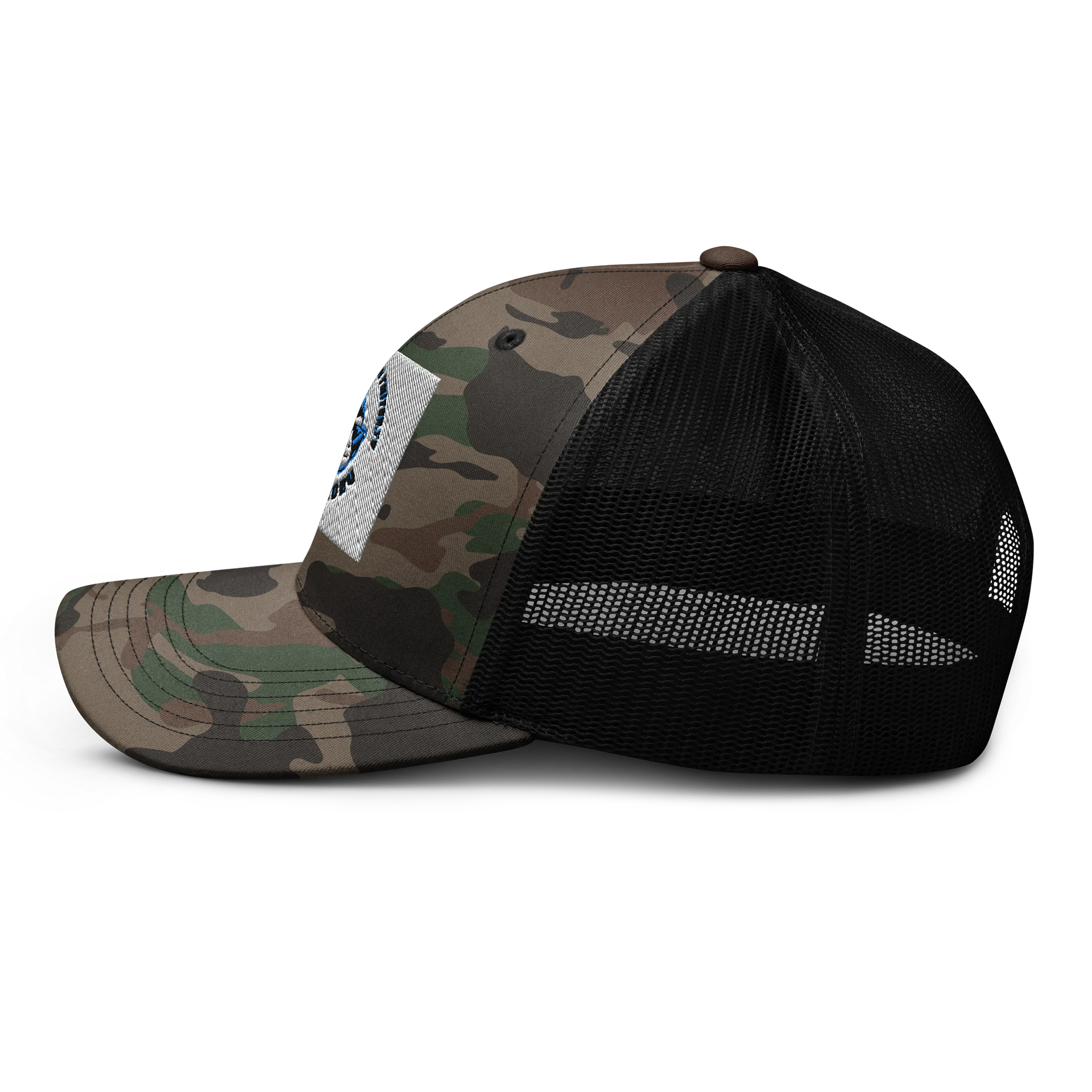 KLOVER3_LIVE Camo Monkey Trucker Hat product image (3)