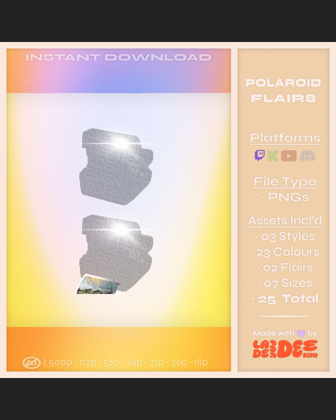 Polaroid Badges product image (3)