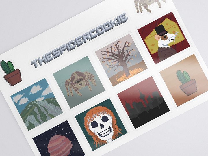 Pixel Art Stickers product image (2)