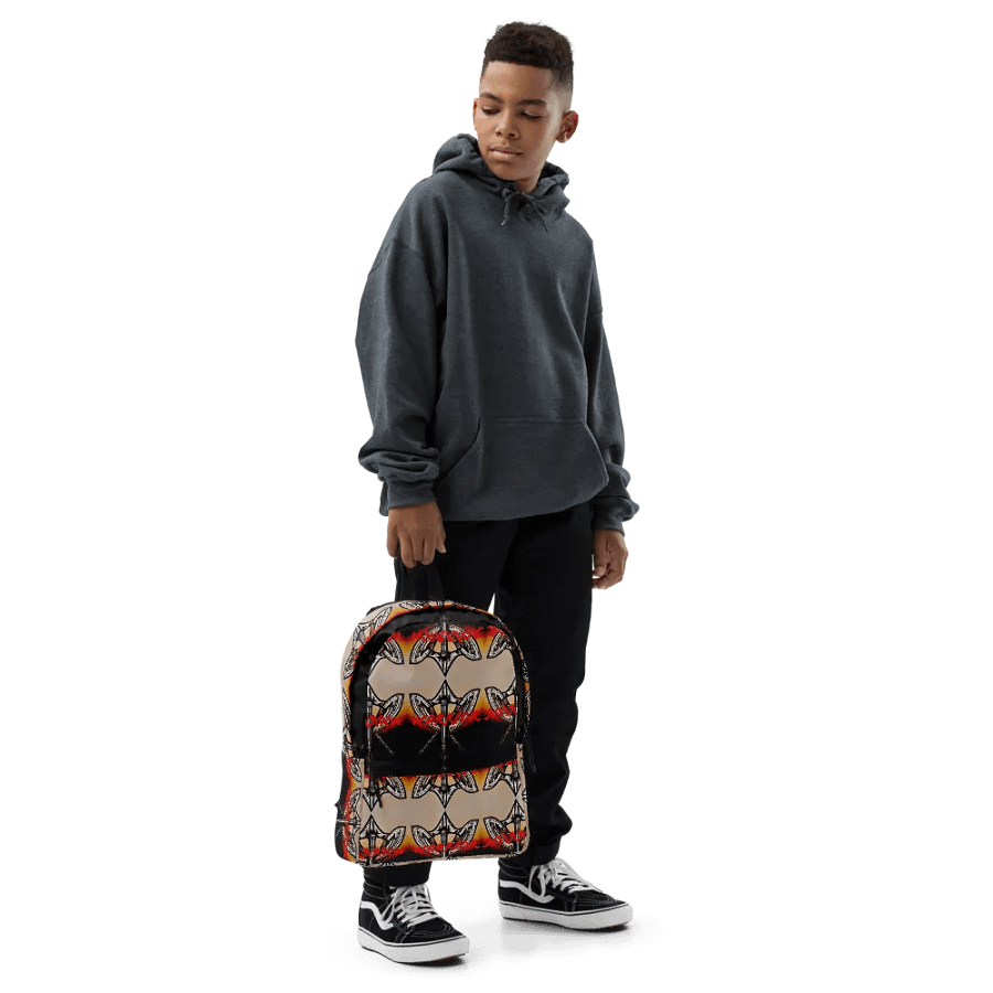 Warrior's Emblem All-Over Print Backpack product image (6)
